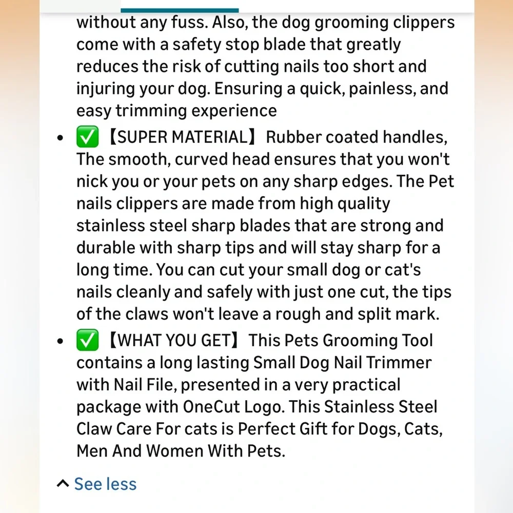 Pink Pet Nail Clippers with File